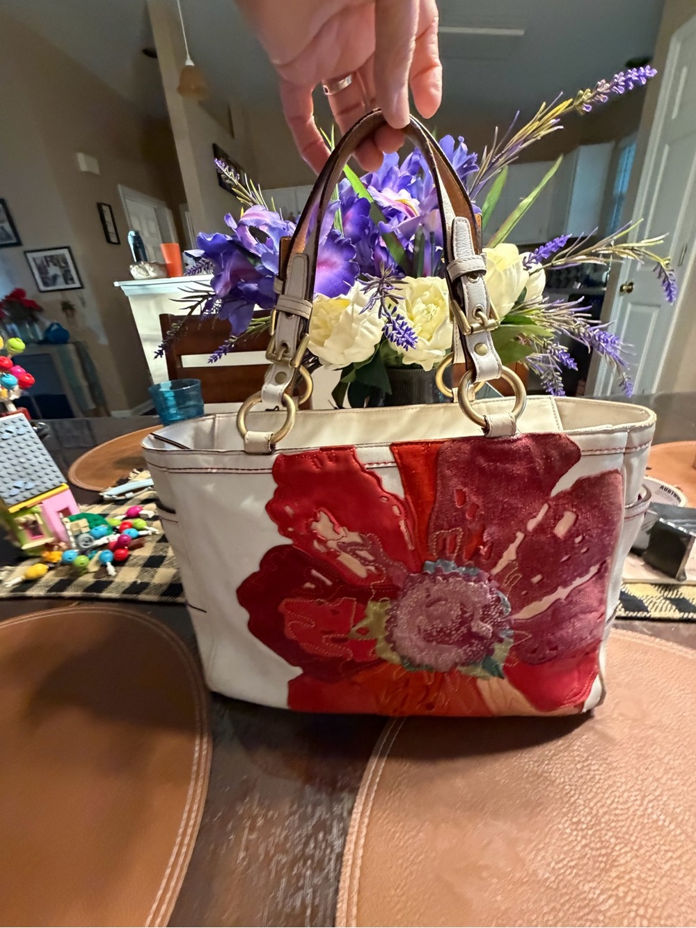 Vintage Coach 2005 Poppy Floral shoulder bag (see all photos for condition)